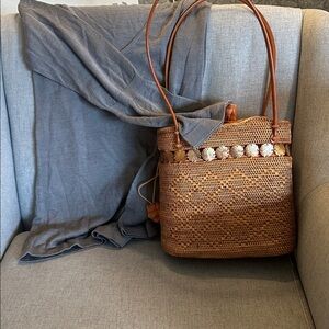 Indigenous Gray Baby Alpaca Silk Organic Top, S NWT